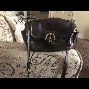 Small brown Coach purse barely used.
